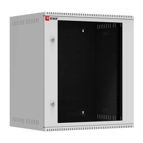 Шкаф телекоммуникационный настенный 12U (600х450) дверь стекло, Astra серия PROxima | код  ITB12G450 | EKF